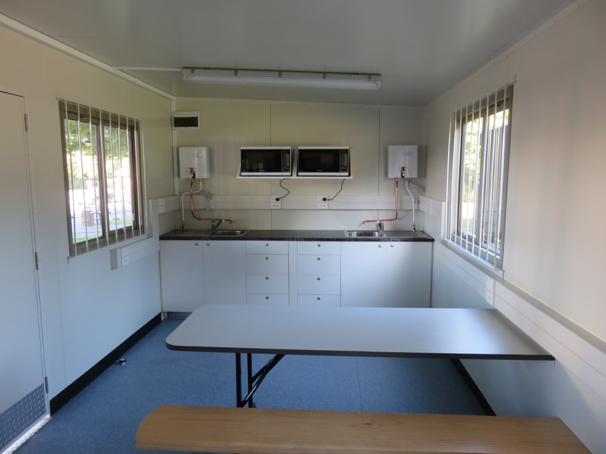 12 x 3m Lunch Room